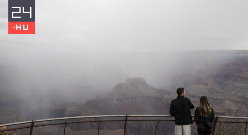 Villámárvíz csapott le a Grand Canyonra, két ember meghalt