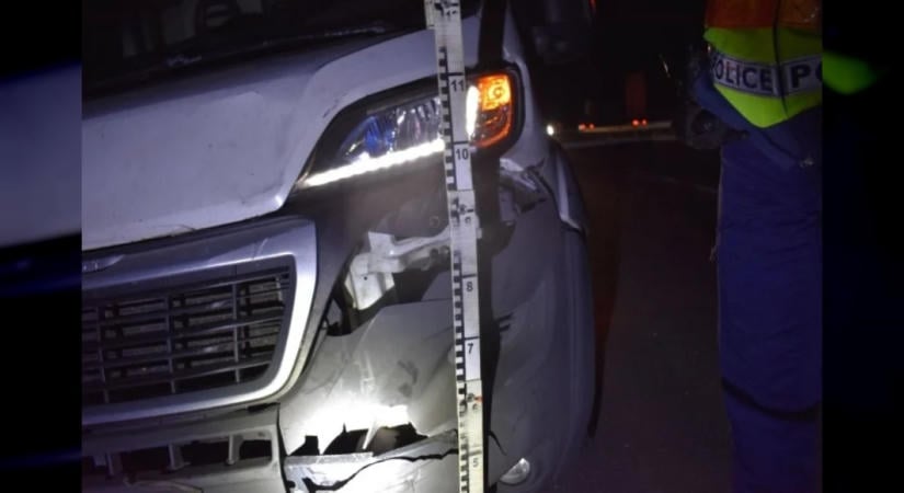 Bódult állapotban hajtott munkaterületre egy teherautó sofőrje az M1-esen