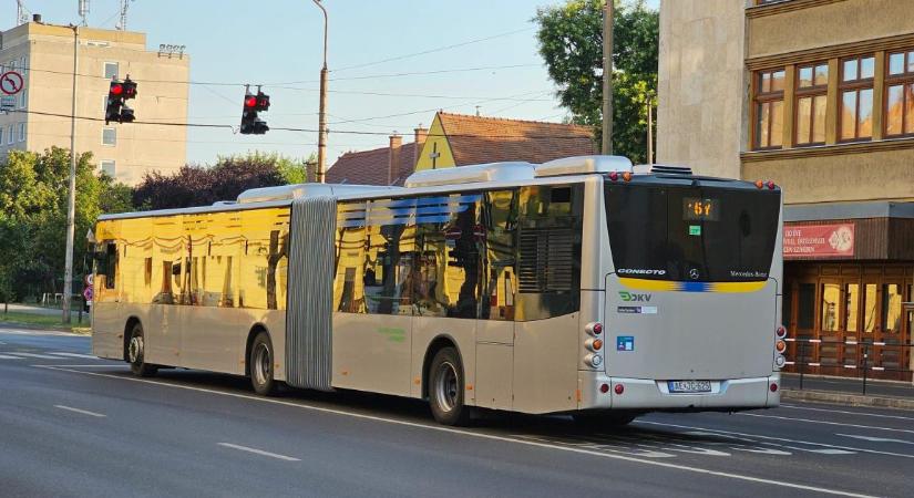 Nem állnak meg a DKV járatai ebben a buszmegállóban