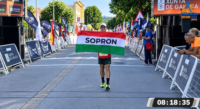 Soproni ultrafutó a világbajnokság élmezőnyében