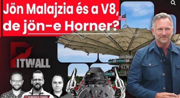 Pitwall: Jön Malajzia és a V8, de jön-e Horner?