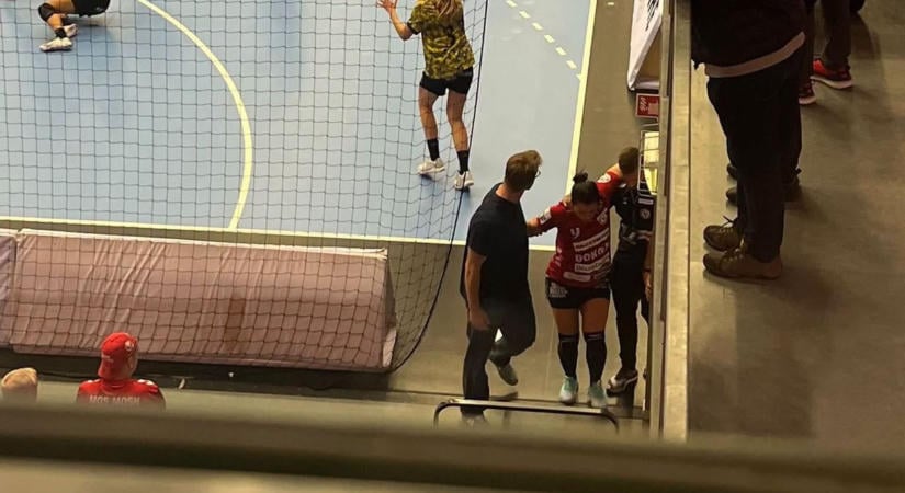 Nem mindennapi sérülés miatt került kórházba Nora Mörk
