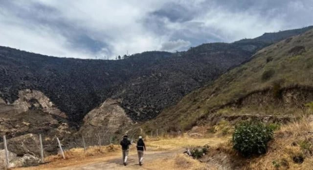 Inka lépcsősort fedett fel egy ecuadori erdőtűz