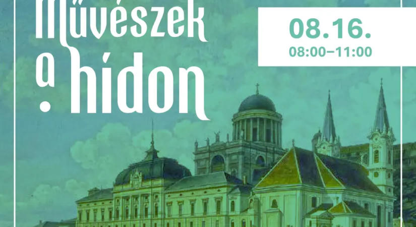 A Mária Valéria híd szabadtéri műteremmé alakult át