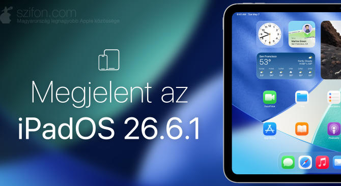 Megjelent az iPadOS 26.6.1 – 29 sebezhetőség javítása