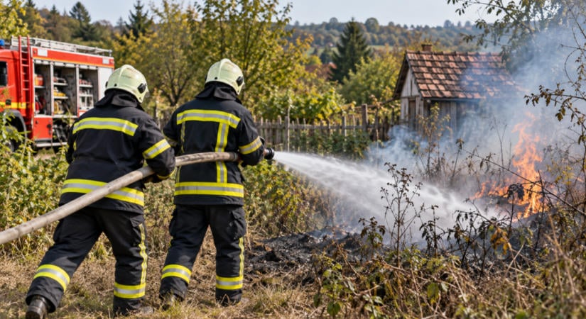 Súlyosan megsérült egy idős nő egy kerti tűzben Baranyában