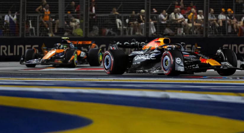 Piros zászló, szoftverhiba: káoszba fulladt az F1-es szingapúri sprintidőmérő