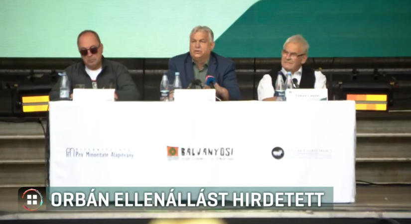 Orbán ellenállásra buzdított Tusványoson