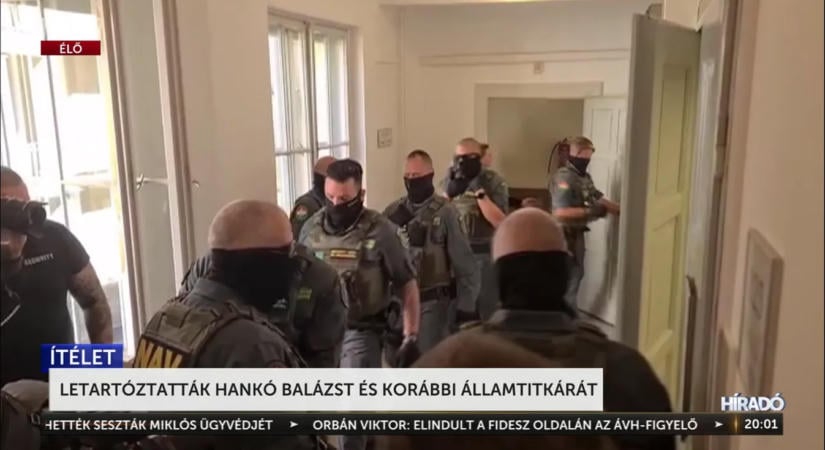 Nem Hankó bűnösségéről döntöttek, hanem arról, hogy rács mögött kell-e várnia a nyomozást