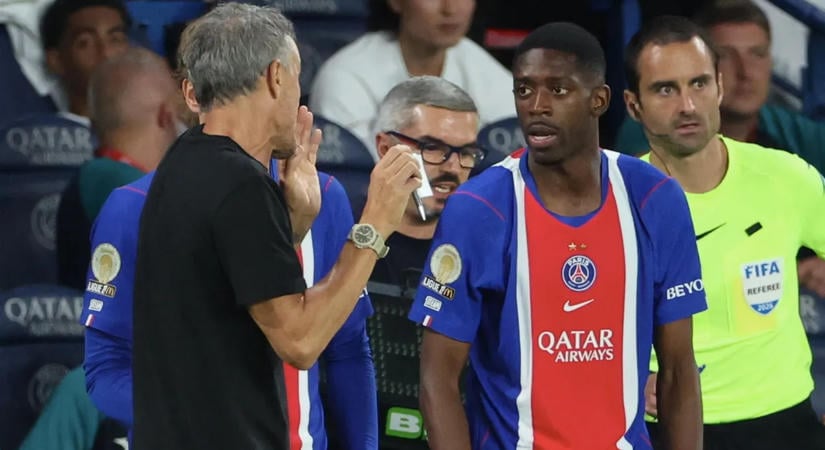 „Jobb, ha mindenki hozzászokik” – Dembélé nem került be a PSG keretébe