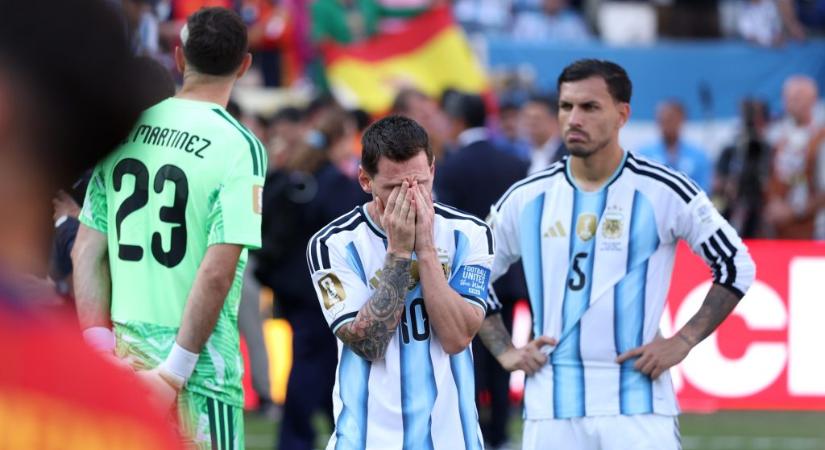 Vb-döntős csapat még nem nyújtott olyan gyenge támadójátékot, mint Argentína