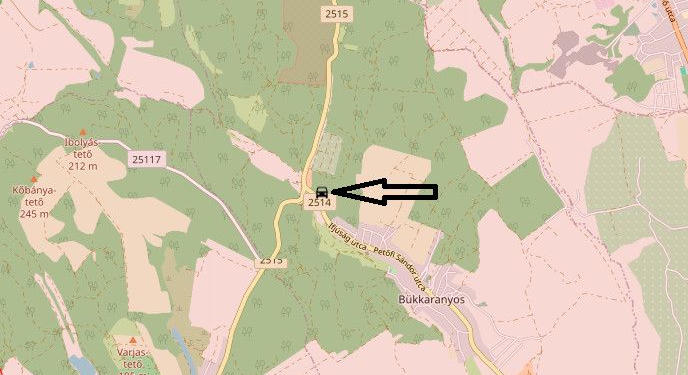 Fának hajtott egy autós Bükkaranyosnál