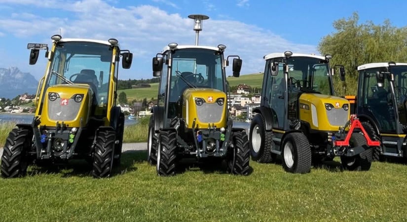 Gázolaj nélkül dolgozik a svájci traktor: már rendelhető a Rigitrac SKE 40