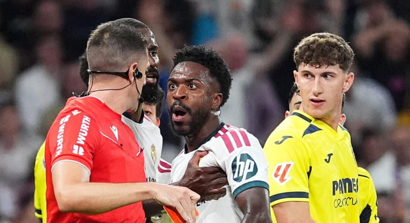 Vinícius Jr. az egyik pillanatban örült, hogy Gulácsinak gólt rúgott, majd a következőben elvették a gólját és mehetett zuhanyozni