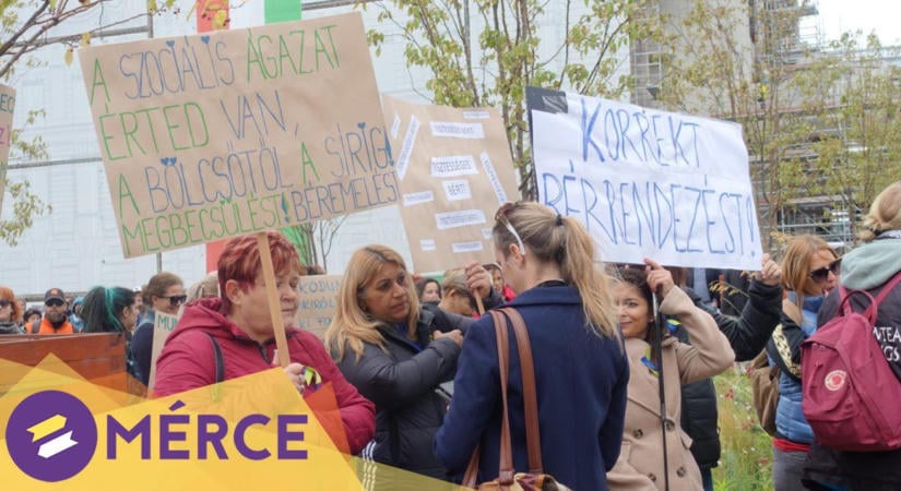 „Nem látjuk azt, hogy pezsgőt kéne bontani” – hiányolják a konkrétumokat a szociális dolgozók Magyar Péter ígéretéből