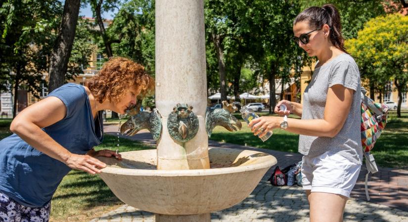 Közel 40 fokos hőség lesz a jövő héten, Hajdú-Biharra másodfokú figyelmeztetést adtak ki