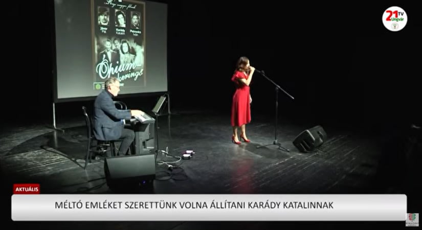 Aktuális (2026. 09. 24.) – Méltó emléket szerettünk volna állítani Karády Katalinnak (videó)