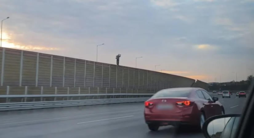 Életveszélyes mutatvány az M0-son és szabálytalan előzés vidéken – videóval