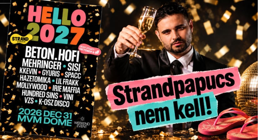 A nyári Mikulás után itt a téli STRAND