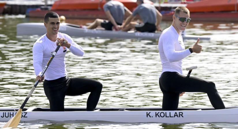 Két érmet nyertek a magyarok a kajak-kenu vb-n