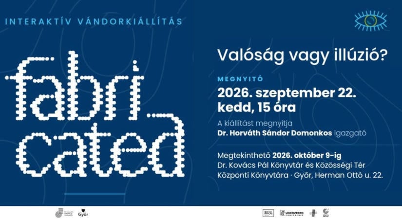 Mi a valóság és mi az illúzió? Interaktív kiállítás érkezik Győrbe