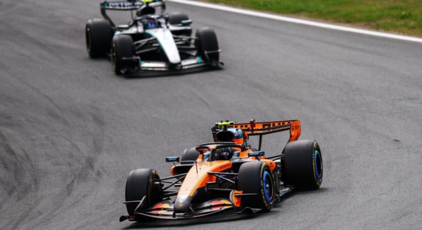 Verstappen óriásit bukott az első körben, Norris kiütéssel nyert, de Antonelli is örülhet Zandvoortban