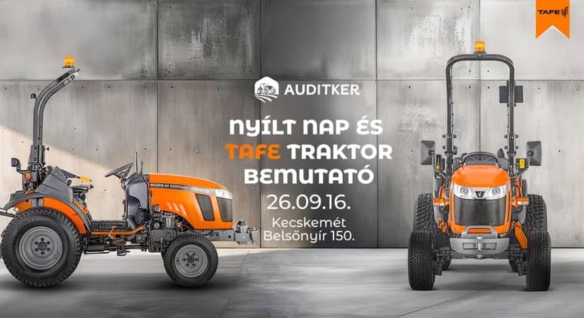 Nyílt nap és TAFE traktor bemutató