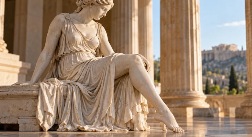 Miért nyűgözték le az ókori görögöket a gyönyörű lábak?