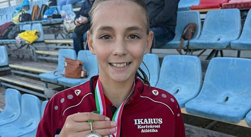 Atlétika – Tóth Zara dobogóra állhatott a nyílt germekbajnokságon