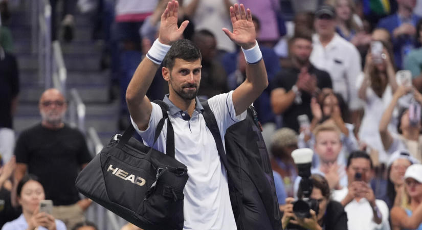 A US Open nyitókörében búcsúzott a teniszlegenda Novak Đoković