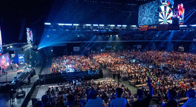 Bődületes rekord Budapesten, hatalmas siker volt Hungarian Darts Trophy
