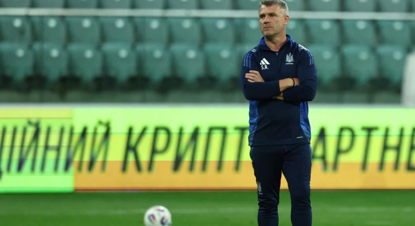 Az MLSZ cáfolta, hogy Szerhij Rebrov venné át a magyar válogatott irányítását