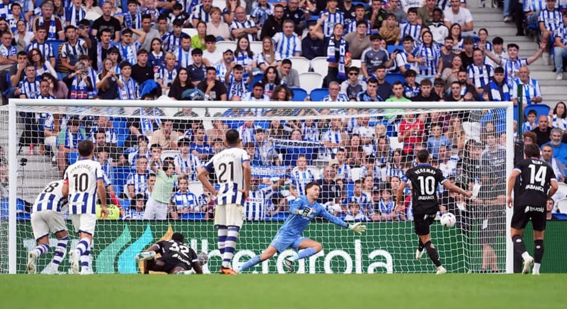 La Liga: majdnem eltapsolta háromgólos előnyét a Real Sociedad
