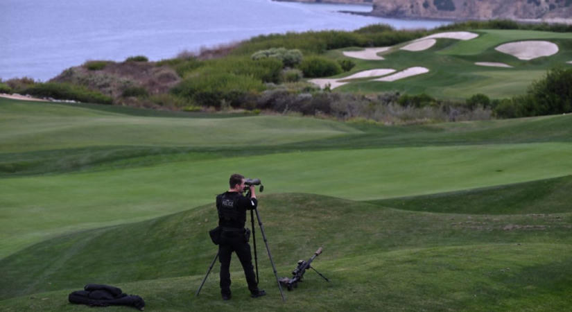 Fegyveres férfit tartóztattak le Trump golfklubjánál
