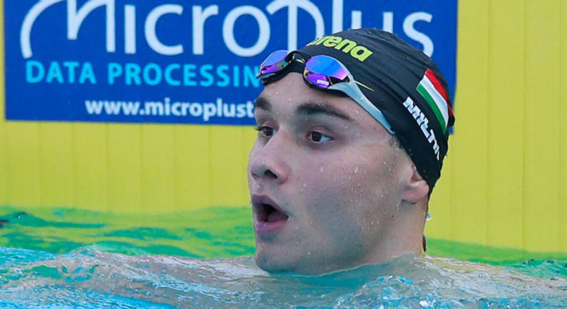 Megtörte a csendet, mikrofon elé lépett Milák Kristóf: ezt mondta az olimpiai bajnok