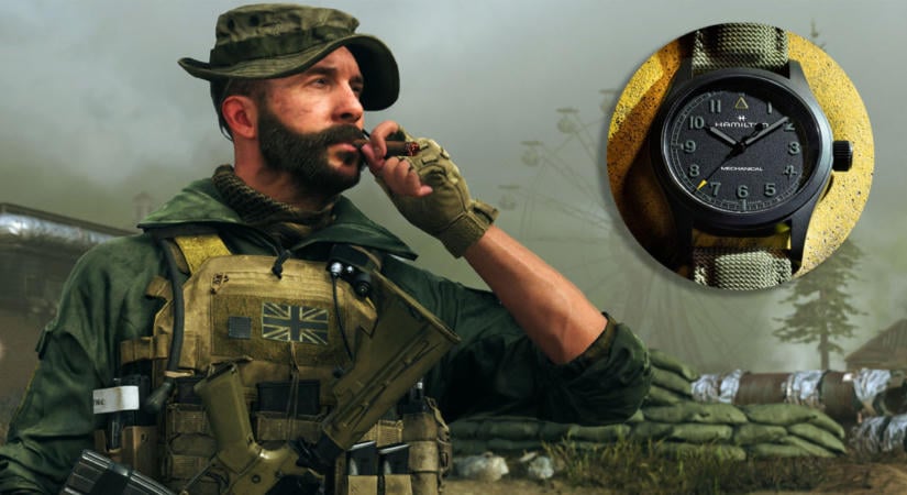 A Hamilton megépítette a Call of Duty egyik katonai óráját