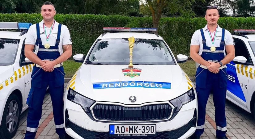 A hajdú-bihari rendőrök az ország legjobbjai – fotóval