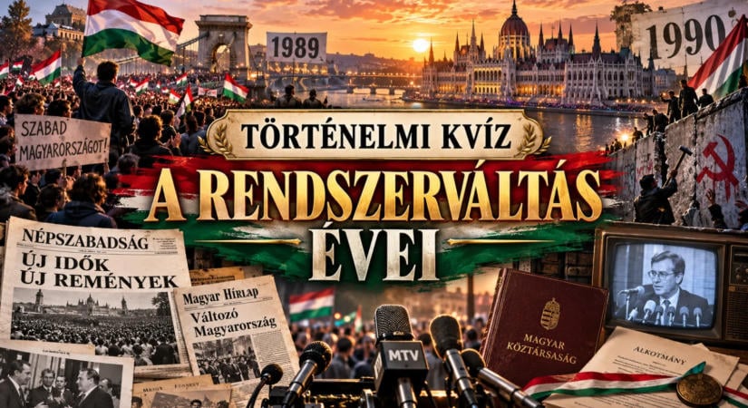 Történelmi kvíz: A rendszerváltás évei