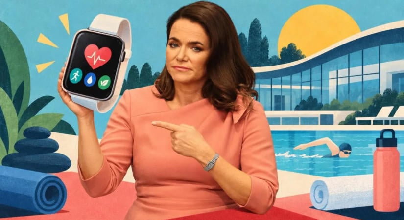 Novák Katalin okoseszközt mutatott be Szegeden