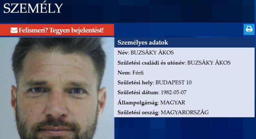 Eltűntként körözi a rendőrség a 20-szoros válogatott magyar futballistát, Buzsáky Ákost