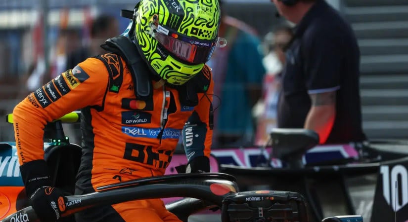 Online bántalmazás áldozata lett Lando Norris