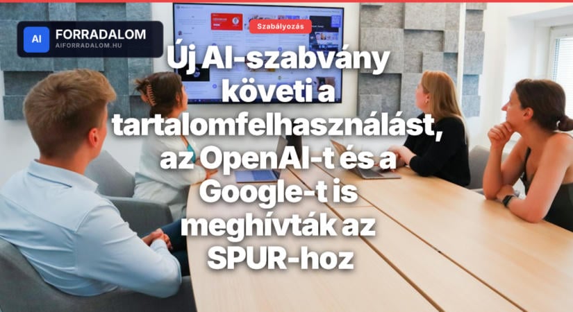 Új AI-szabvány követi a tartalomfelhasználást, az OpenAI-t és a Google-t is meghívták az SPUR-hoz