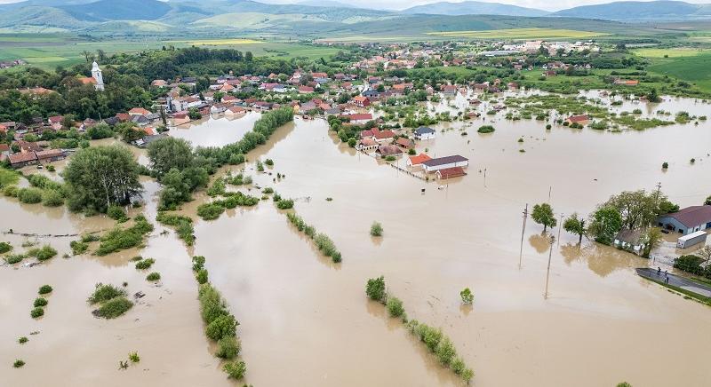 Elsőfokú árvízvédelmi készültség több megyében