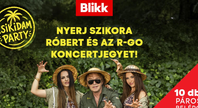 Nyerjen jegyet Szikora Róbert és az R-GO koncertjére a Blikken!