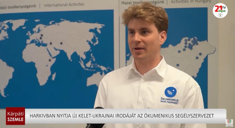 Harkivban nyitja új kelet-ukrajnai irodáját az Ökumenikus Segélyszervezet – (videó)