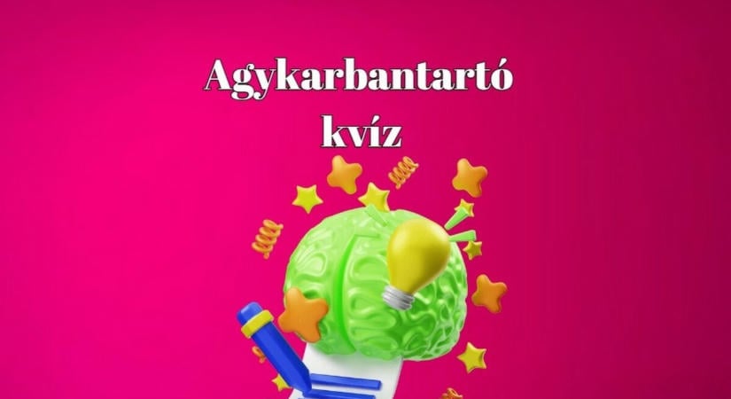 Napi kvízparádé - Száz emberből csak a fele tud itt legalább 7 pontot elérni