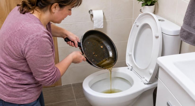 Súlyos károkat okozhat az, hogy sokan gondolkodás nélkül a WC-be öntik