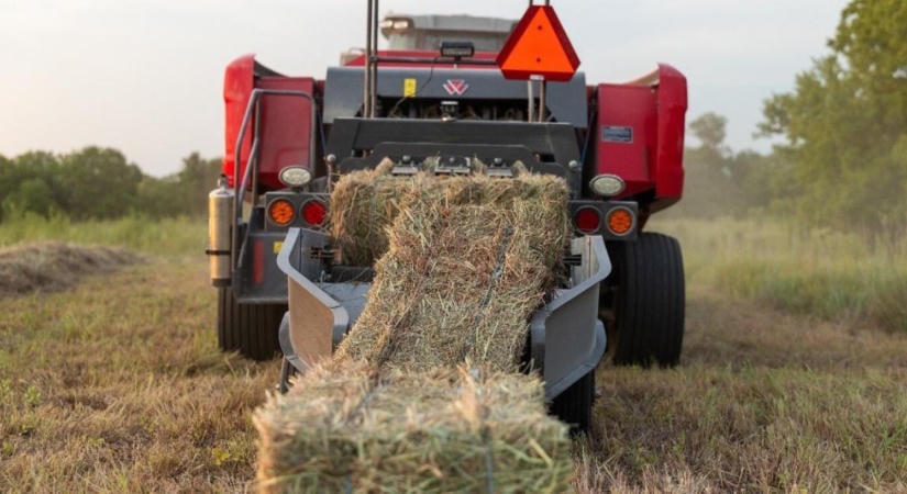 Két bála, egy sor: így faragna a begyűjtés költségeiből a Massey Ferguson