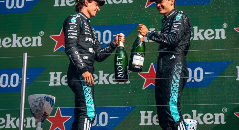 Előre lezsírozták a Mercedes hollandiai helycseréjét