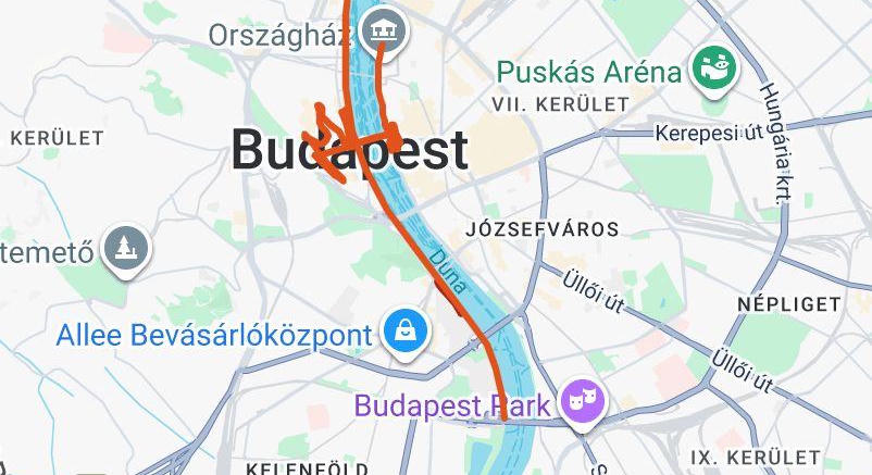 Futás miatt lehet szívás a hétvége Budapesten